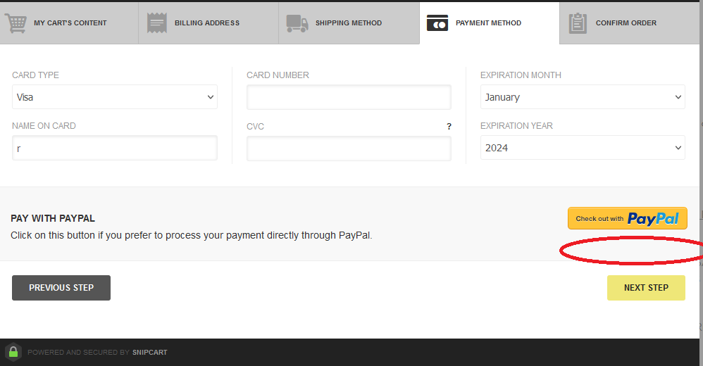 paypal pay later button add